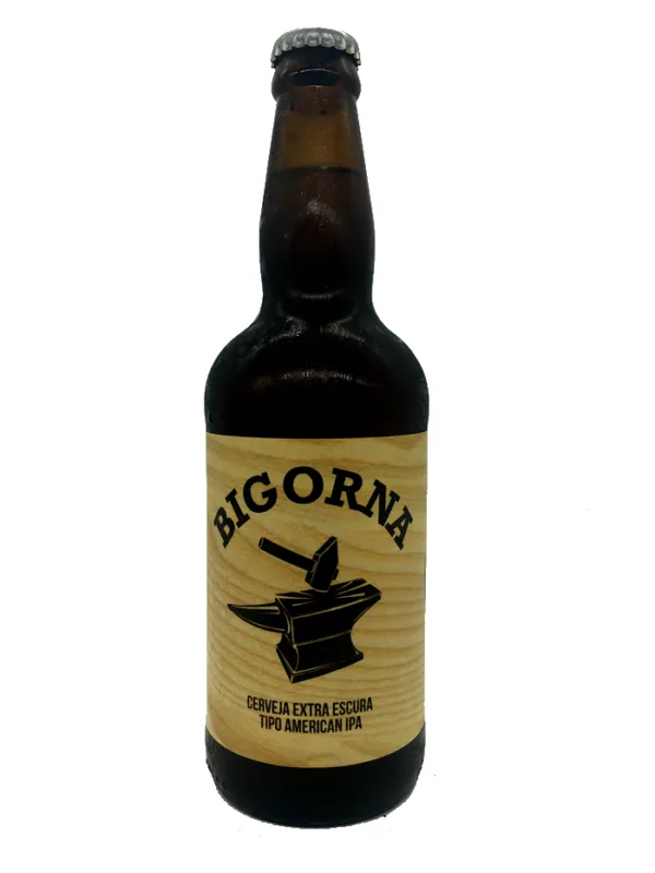 Garrafa da cerveja Bigorna American IPA
